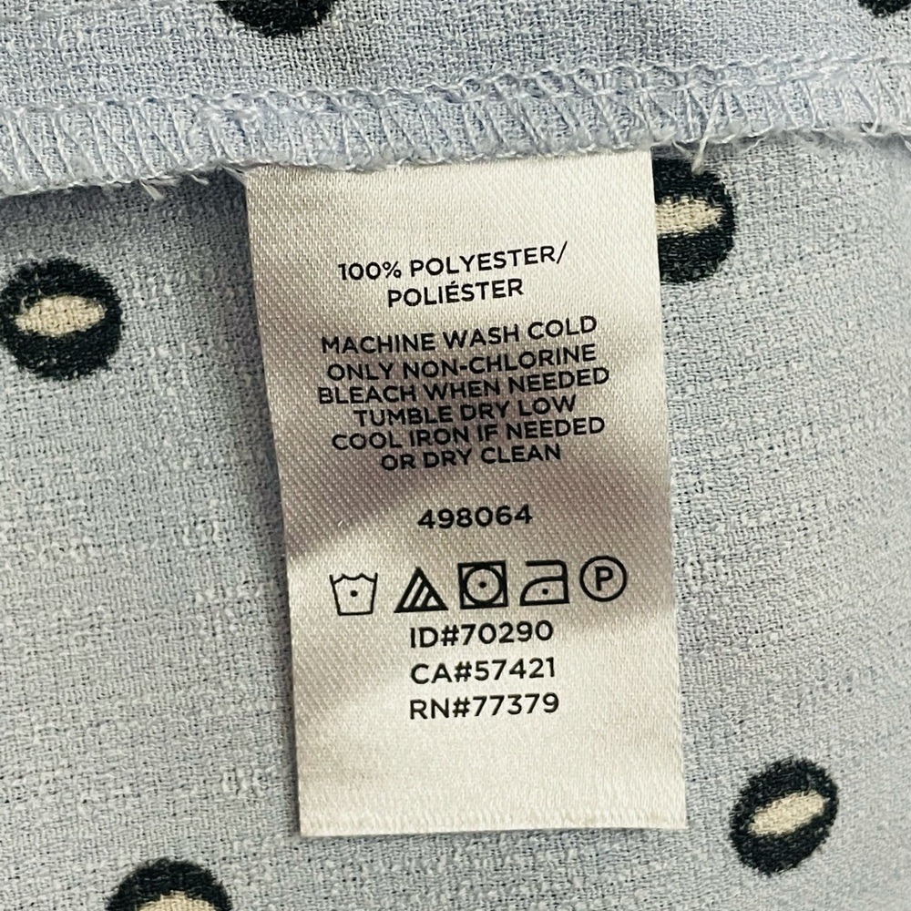 Ann Taylor Factory Light Blue Sleeveless Blouse - Picture 6 of 6